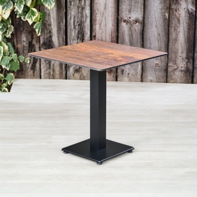 Commercial Pedestal Dining Table Square