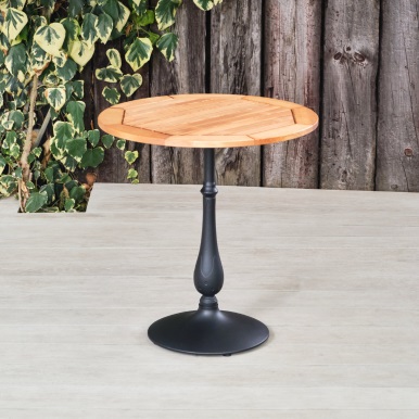 Commercial Dining Table round hardwood